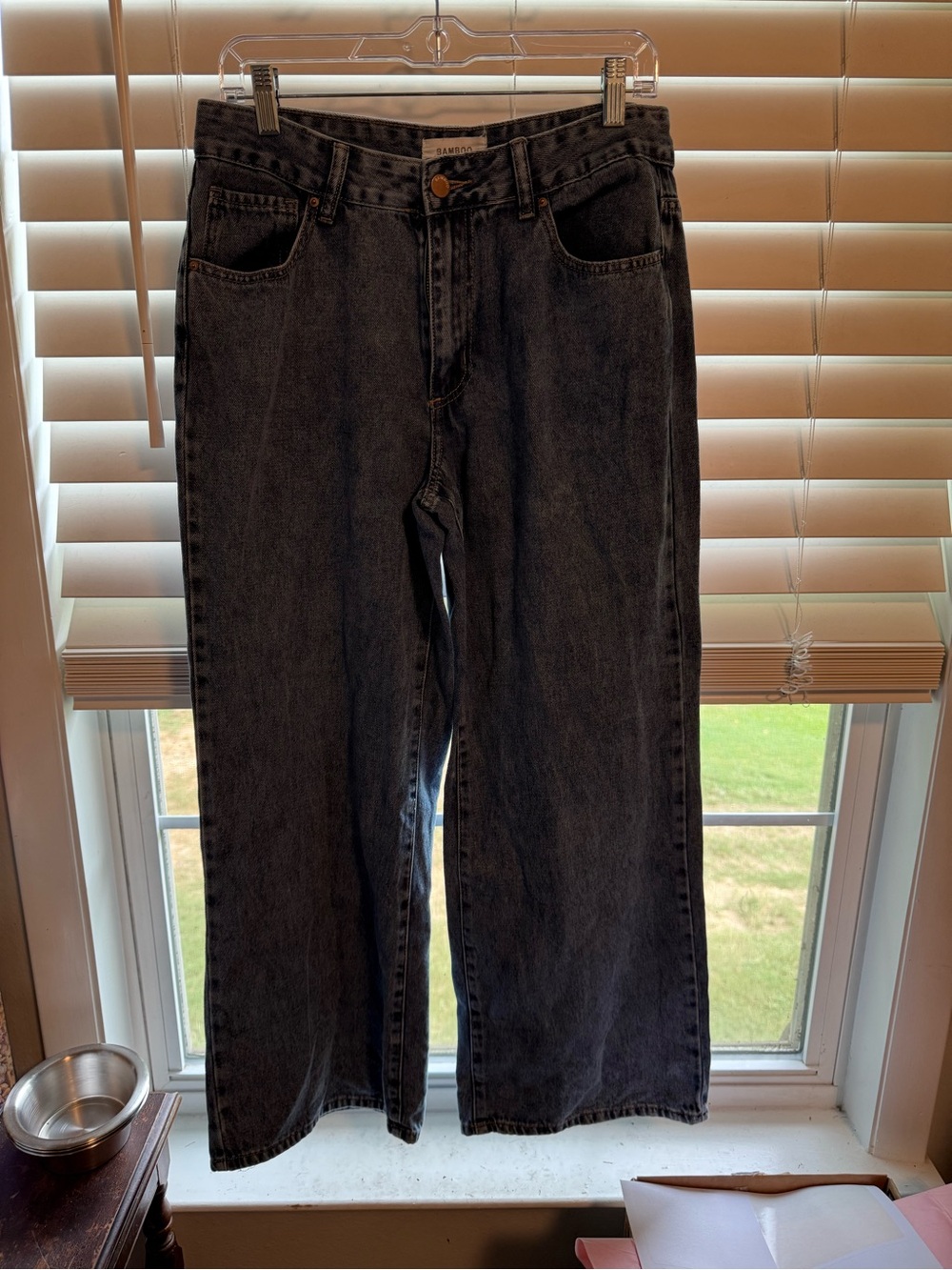 Women’s Bamboo Wide-Leg Jeans